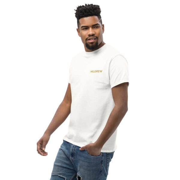 milgrew signature unisex classic tee white